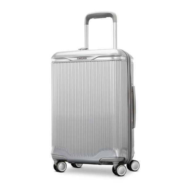 Silhouette 18 23" Expandable Spinner Carry On Suitcase - Metallic Silver