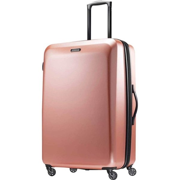6166816_sd.jpg American Tourister - Moonlight 28" Expandable Spinner Suitcase - Rose Gold