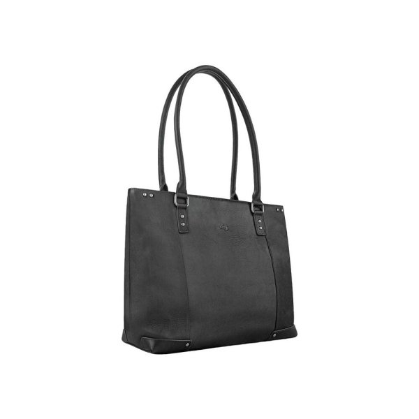 6361801cv11d.jpg Jay Leather Tote for 15.6" Laptop - Black