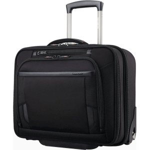 6383613_sd.jpg Pro Upright Mobile Office 18" Spinner Suitcase - Black