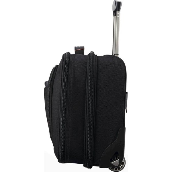 6383613cv11d.jpg Pro Upright Mobile Office 18" Spinner Suitcase - Black