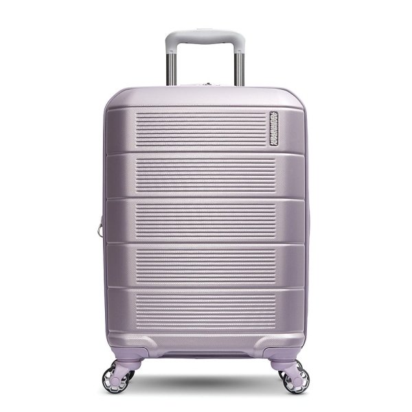 6512730_rd.jpg American Tourister - Stratum 2.0 22" Spinner Expandable Carry-On Suitcase - Purple Haze