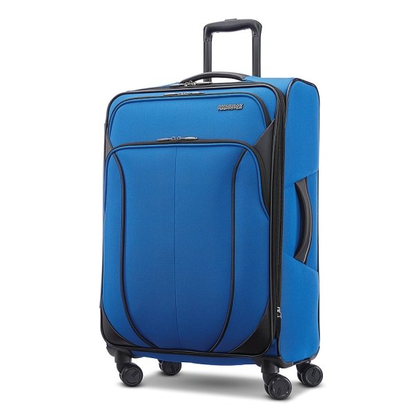 6527089_sd.jpg American Tourister - 4 Kix 2.0 28" Expandable Spinner Suitcase - Classic Blue